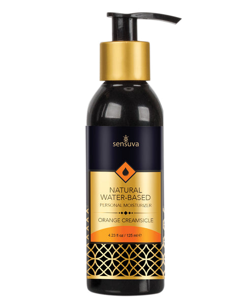 Sensuva Natural Water Based Moisturizer Orange Creamsicle